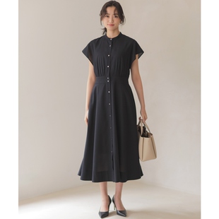 组曲优雅气质温柔适宜新型莱赛尔亮面连衣裙女ONWARD