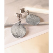 Tiaclasse时尚 温柔紧实感适合金属易受损金属板耳环女ONWARD