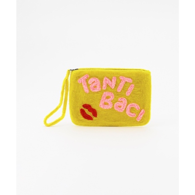 【GRACE CONTINENTAL】JACKSONS 串珠字母设计女士精美化妆包