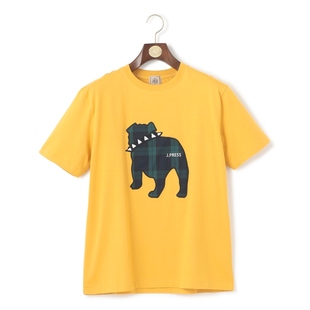 J.PRESS时尚 适宜休闲UNISEX面料贴花背部宽松T恤男ONWARD