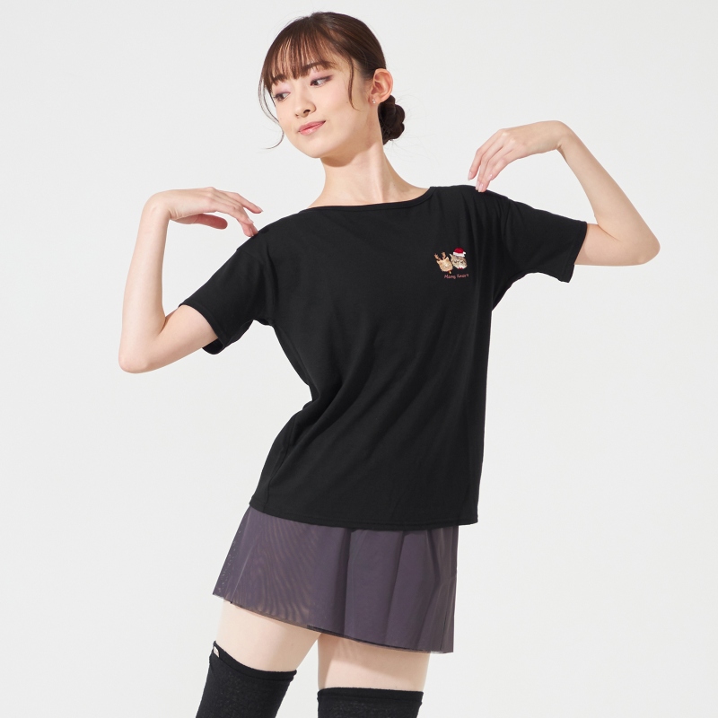 Chacott Nela芭蕾舞蹈专门体服系列T恤女ONWARD