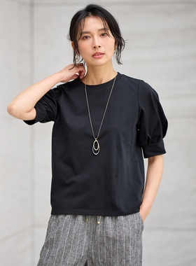 any FAM可机洗时尚甜美泡泡袖套头衫女ONWARD