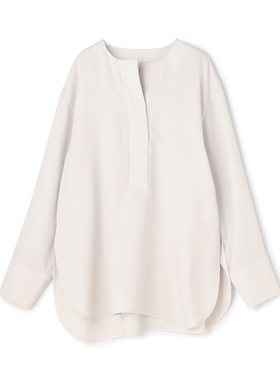 UNFILO时尚简约气质休闲可搭配套装穿着干爽双绉船领上衣女ONWARD