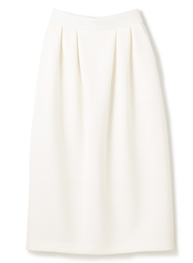 UNFILO可洗涤弹力美容丝绒茧形设计半身裙女ONWARD