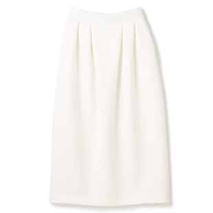 UNFILO可洗涤弹力美容丝绒茧形设计半身裙女ONWARD