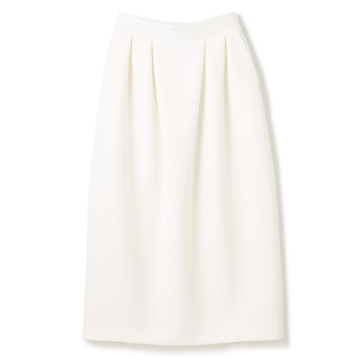 UNFILO可洗涤弹力美容丝绒茧形设计半身裙女ONWARD