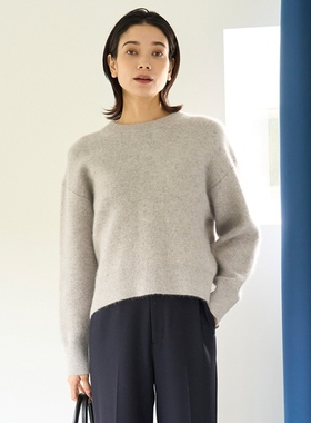 UNFILO可洗毛茸茸休闲适宜卫衣圆领针织衫ONWARD