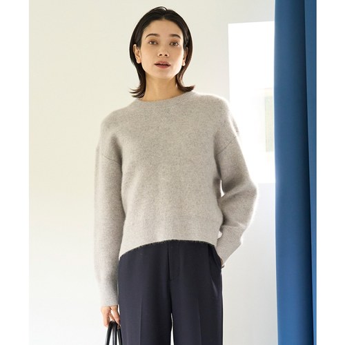 UNFILO可洗毛茸茸休闲适宜卫衣圆领针织衫ONWARD