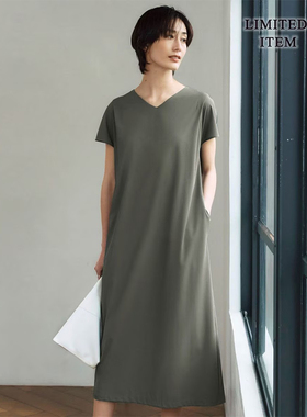 ICB轻奢气质适宜通勤可水洗Atrac Tricot直筒连衣裙女ONWARD