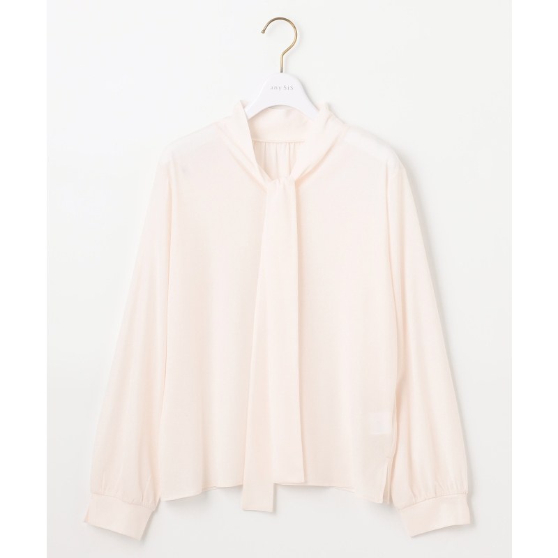 any SiS前后可穿薄纱2WAY蝴蝶结套头衫女ONWARD