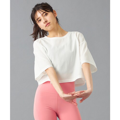 Chacott BALANCE休闲舞蹈瑜伽练功服系列干爽网眼短袖T恤女ONWARD