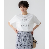 23区SLOW系列时尚 气质简约设计MVS棉质LOGO休闲T恤女ONWARD