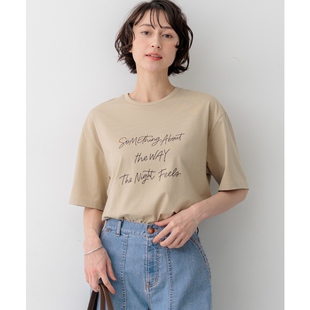 标志T恤女ONWARD 气质复古风格 23区SLOW系列限定款 时尚