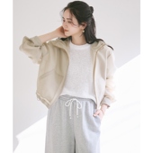 23区SLOW系列时尚 气质简约设计透气形状风衣女ONWARD