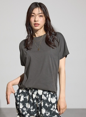 any FAM可机洗接触冷感UV护理Any Function宽松袖T恤女ONWARD