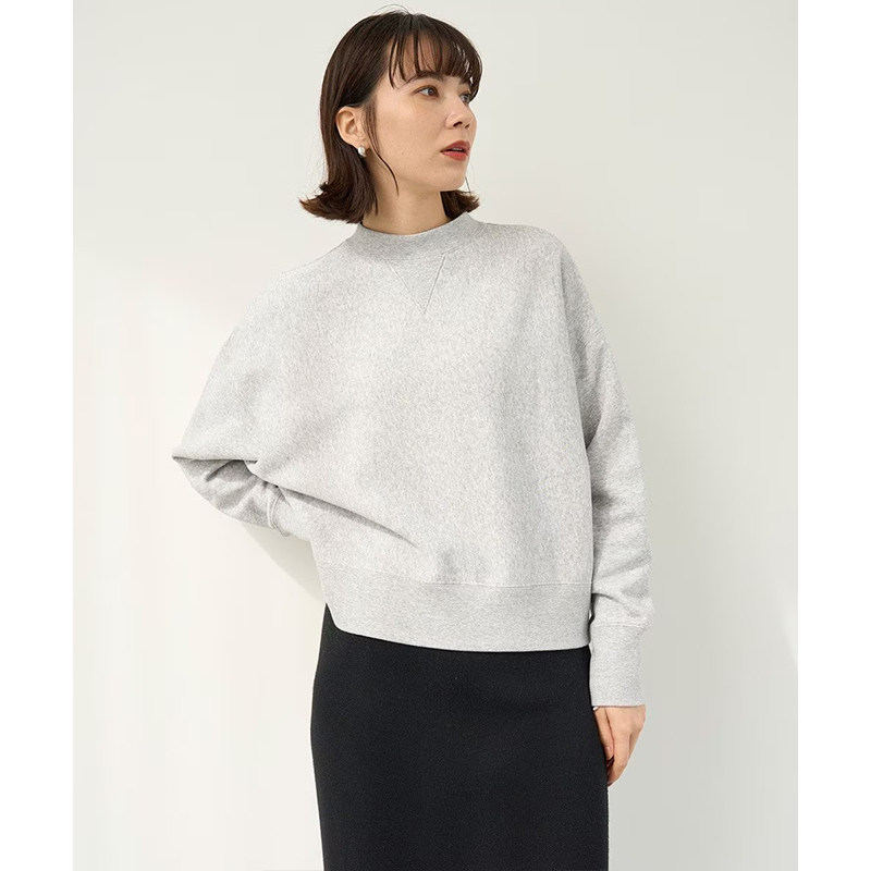 UNFILO可洗内里起绒圆领时尚休闲卫衣女ONWARD