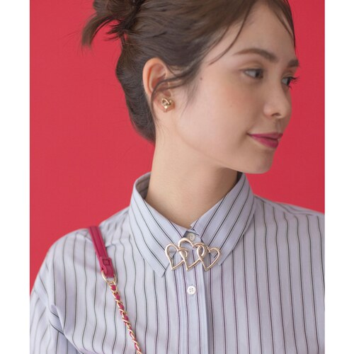 组曲时尚精美感优雅气质三心设计胸针女ONWARD