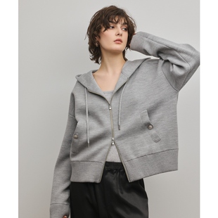 女ONWARD 设计感潮流廓形针织连帽衫 GRACE CONTINENTAL时尚