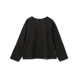 UNFILO前后两穿2WAY款式设计感时尚适宜植物刺绣衬衫女ONWARD