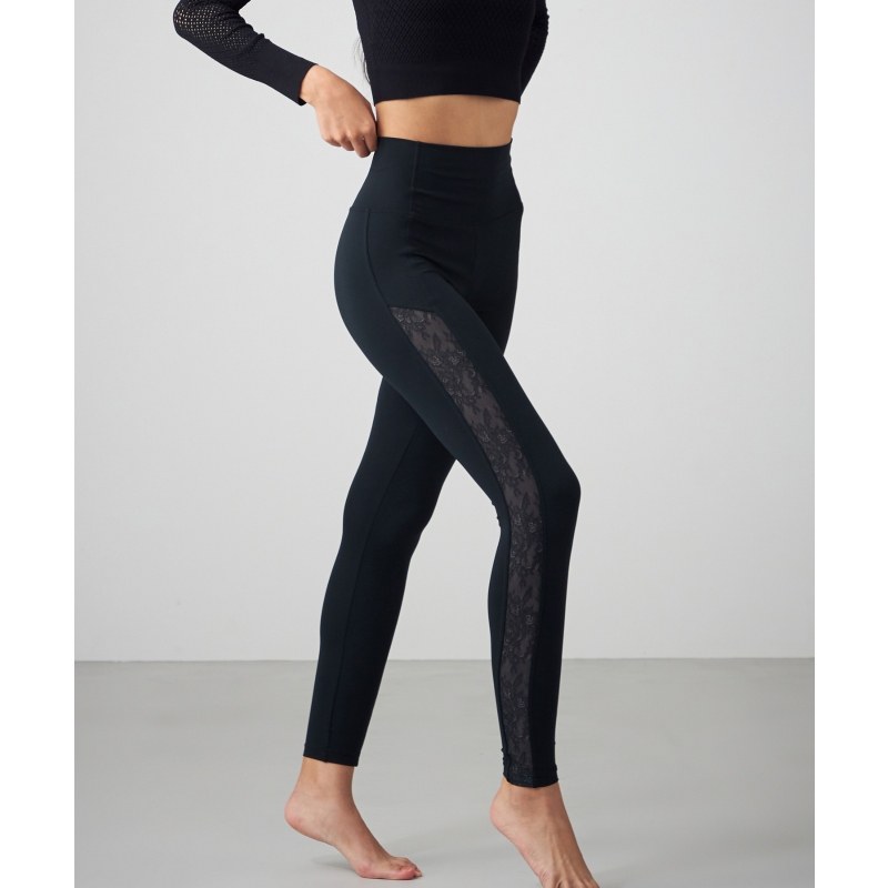 Chacott BALANCE 蕾丝拼接打底裤女ONWARD