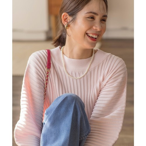 组曲时尚简约气质小众金属装饰珍珠项链女ONWARD