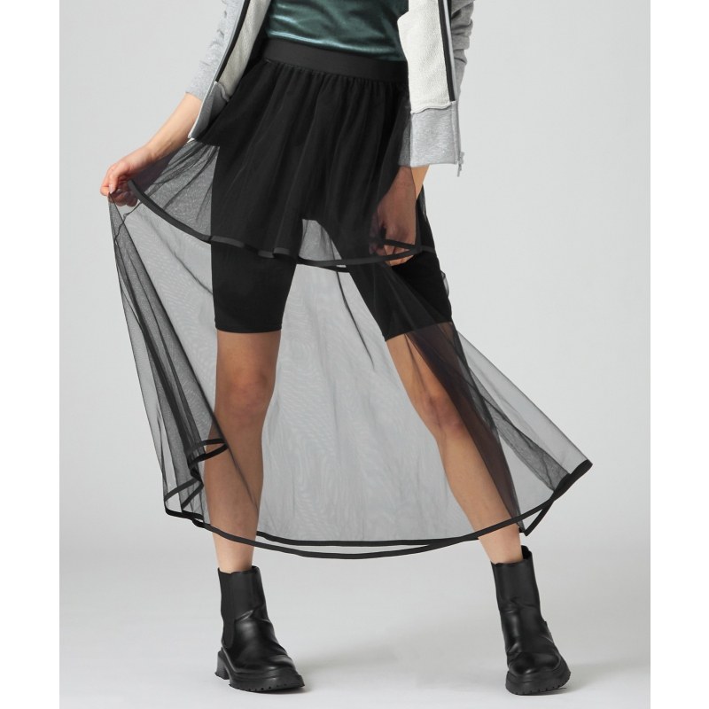 Chacott BALANCE专门芭蕾舞蹈体服修身荷叶边层叠网纱裙女ONWARD