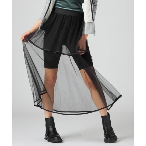 Chacott BALANCE专门芭蕾舞蹈体服修身荷叶边层叠网纱裙女ONWARD