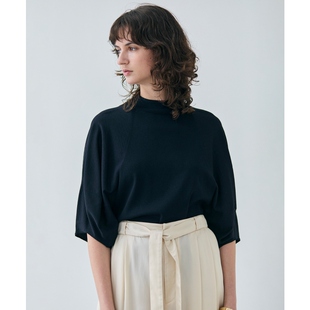 半高领针织衫 简约气质通勤可洗NADIA蓬松袖 女ONWARD 时尚 BEIGE