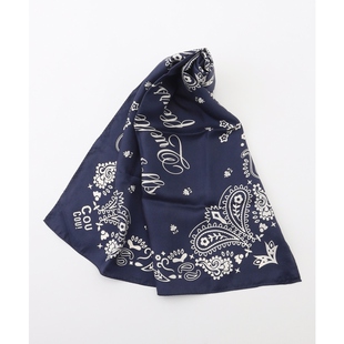 组曲时尚 温柔优雅气质FlowerCollection小号印花方巾女ONWARD