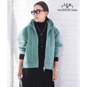 ICB×tamachan_style合作款 透视适宜休闲连帽衫 女ONWARD