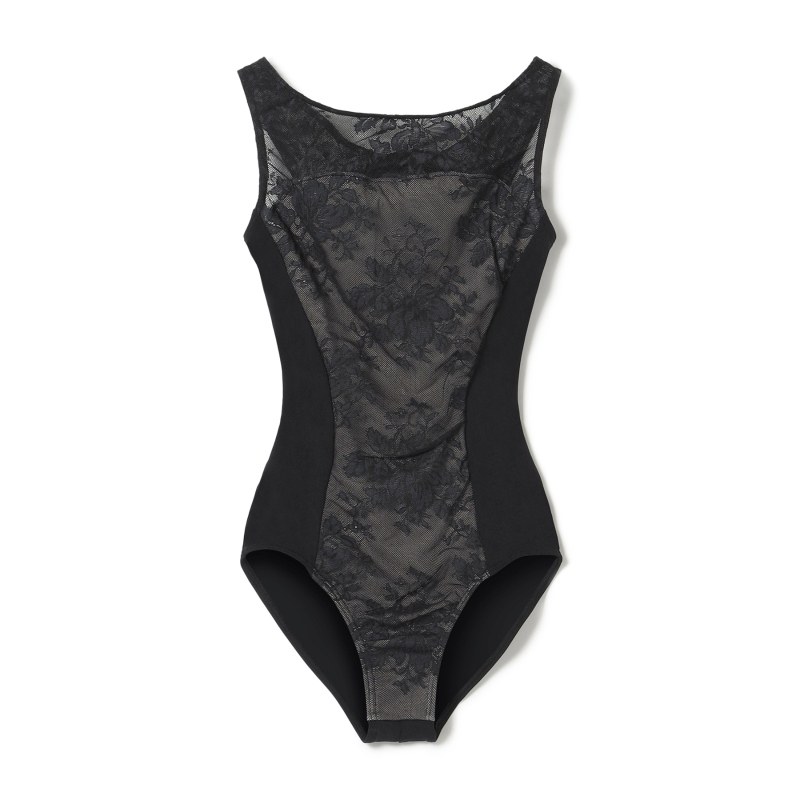 Chacott日本专业芭蕾舞蹈品牌练功服系列网纱吊带紧身衣女