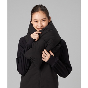 Chacott BALANCE舞蹈瑜伽休闲气质高蓬松度羽绒围巾女ONWARD