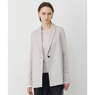 ICB气质优雅适宜简约松织后开衩马甲女ONWARD