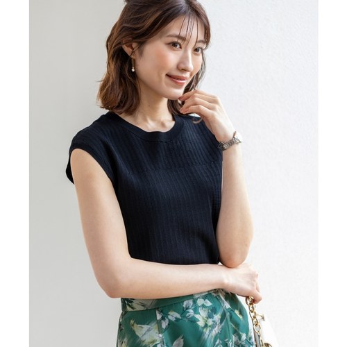 any SiS时尚温柔气质可洗蕾丝细节法式针织上衣女ONWARD