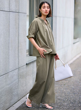 UNFILO轻质弹力防水FINE MOVE宽松阔腿裤女PRUMCM0403 ONWARD