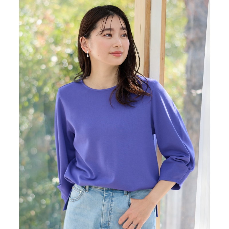 any FAM可机洗多色设计宽松蝙蝠袖上衣套头衫女ONWARD