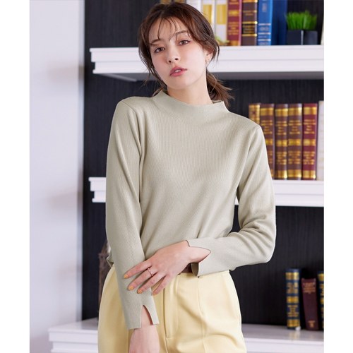 Tiaclasse可洗涤时尚高领针织套头衫毛衣女ONWARD