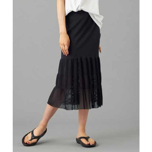 Chacott舞蹈练功服芭蕾体服无缝针织分层针织半身裙女ONWARD