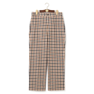 J.PRESS羊绒触感宽松休闲格子裤 男ONWARD