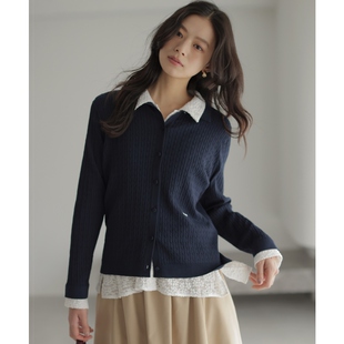 组曲时尚温柔优雅气质FlowerCollectionCOUCOU针织开衫女ONWARD