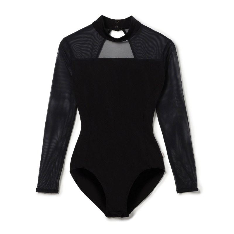 Chacott舞蹈芭蕾体服Nela系列长袖连体衣女ONWARD