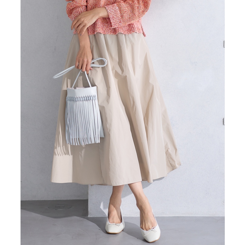 23区 可手洗日系简约气质文艺A字半身裙女日系轻奢onward