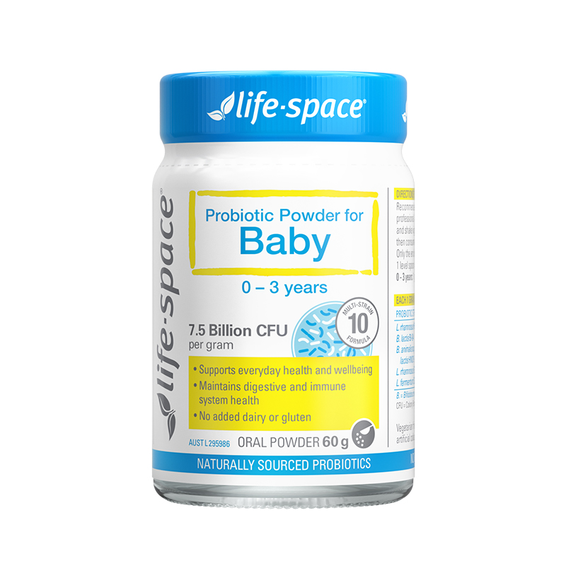 澳洲进口lifespace婴幼儿益生菌0-3岁宝宝调理肠胃益生元