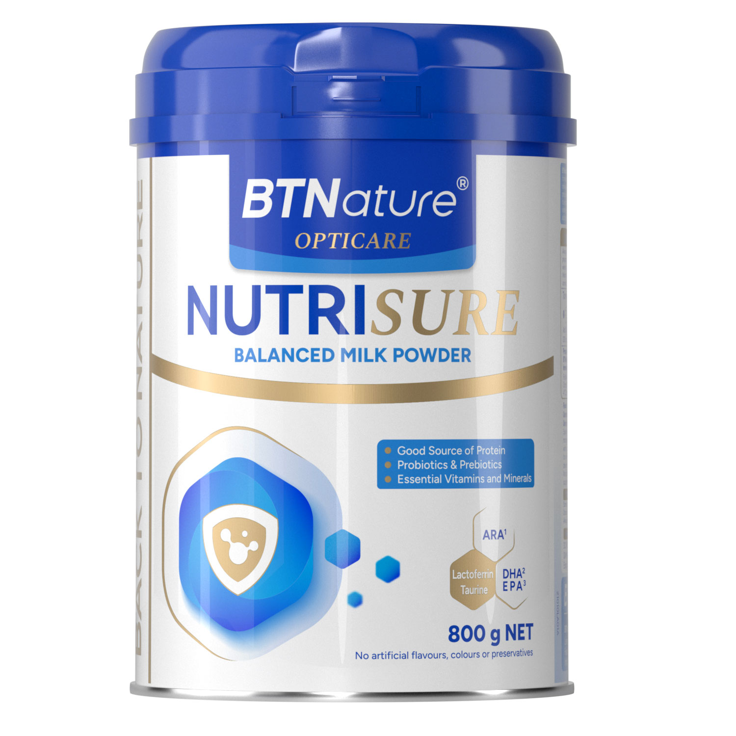 BTNature贝特恩康恒全营养奶粉800g
