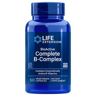 沿寿LIFE复合维生素B族B2多种VB50烟酸肌醇b12b6美国进口官方正品