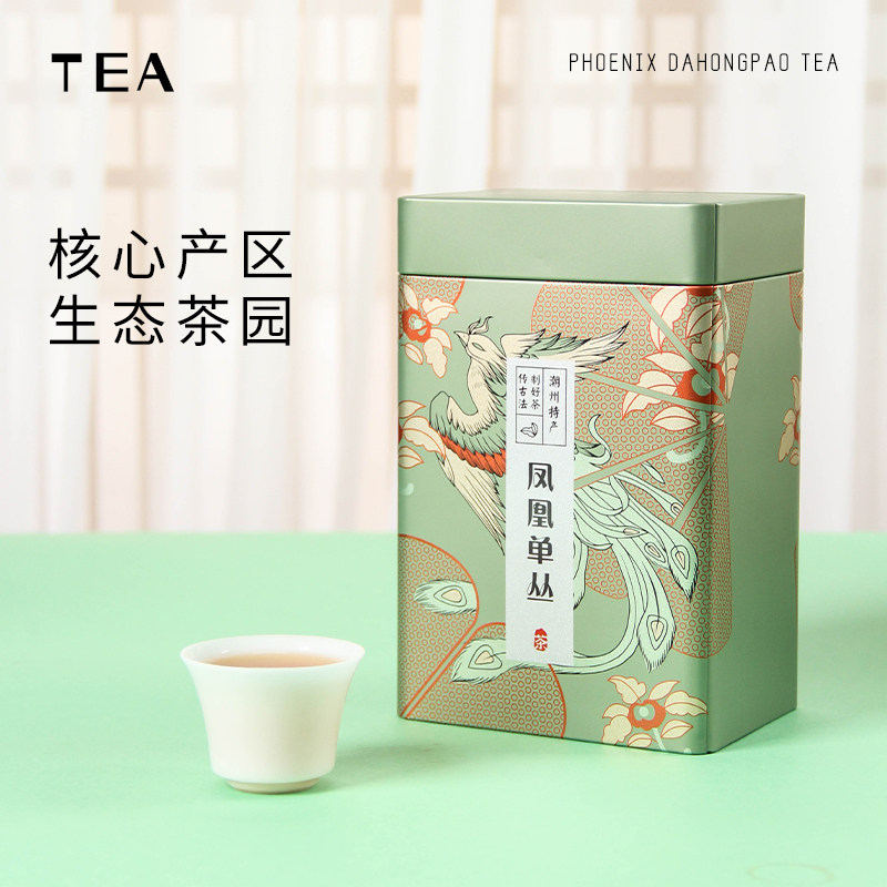 潮州凤凰单丛茶叶新春茶鸭屎香高山浓香单枞茶蜜兰香散茶罐装