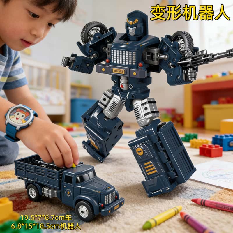变形机器人玩具男孩军事卡车变形机甲模型儿童玩具2026年新款,玩具/童车/益智/积木/模型,儿童机器人/变形玩具,淘宝优惠券,粉丝福利购,淘宝优惠卷