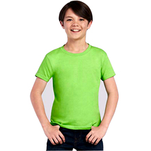 GILDAN76000B纯棉儿童短袖t恤男女小学生幼儿园队服定制图案印字