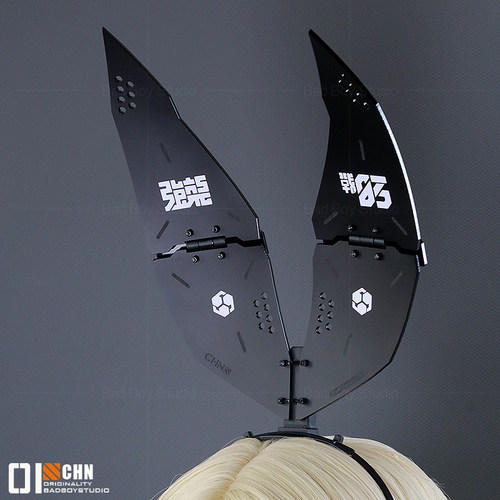 中央町战术工艺赛博兔耳头饰