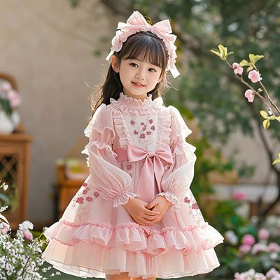 女童连衣裙秋季儿童洛丽塔公主裙